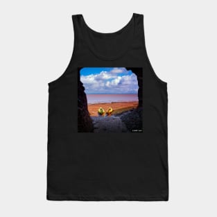 Kayaks on the Beach Tank Top